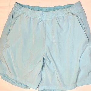Men’s Light Blue Pace Breaker Shorts